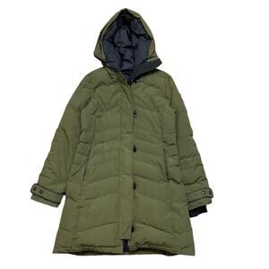 Canada Goose Olive Green Puffer Jacket